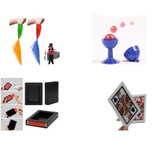 4 lü Sihirbazlık Seti – Hokus Pokus Sihirli Numara Seti