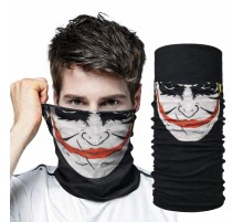 Joker Desenli Çok Amaçlı Buff – Yüz, Boyun ve Bandana Maskesi 5 No