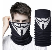 Vendetta Maskesi Desenli Baf Bandana – Çok Amaçlı Yüz Boyunluk Bandana 4 No