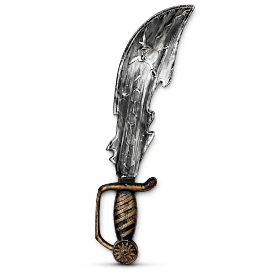 toptan-xml-dropshipping-Eskitme Detaylı Plastik Korsan Kılıcı 45 cm