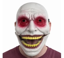 Hareketli Çene Mekanizmalı Korku Maskesi Kırmızı