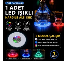 RGB LED Nargile Altı Işık 1 Adet