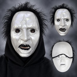 Siyah Saçlı Michael Myers Plastik Karakter Maskesi