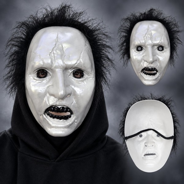 Siyah Saçlı Michael Myers Plastik Karakter Maskesi