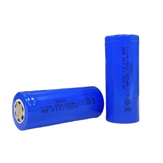 toptan-xml-dropshipping-ICR26650 Li-Ion 3.7V 5000mAh 3C Şarjlı Pil