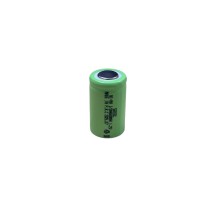 1.2V 500 Mah - 1/2AA - Ni-MH Şarjlı Pil - (Başsız / Flat Head)