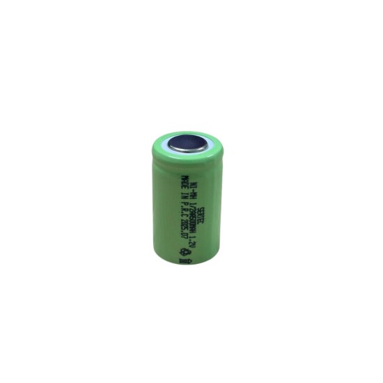 toptan-xml-dropshipping-1.2V 500 Mah - 1/2AA - Ni-MH Şarjlı Pil - (Başsız / Flat Head)