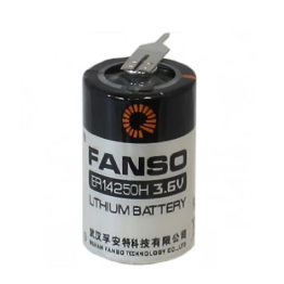 ER14250H 3.6V 1/2 AA Size Lithium Pil (Li-SOCL2) 2 PIN