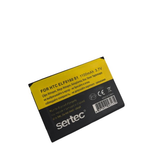 HTC   S1 Touch Elf 100 / ELF0160 Uyumlu Batarya