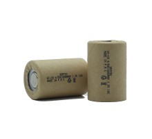 1.2V Ni-Cd  4/5 SC 1500 Mah Kağıt Şarjlı Pil 10C Başsız/Flat Head