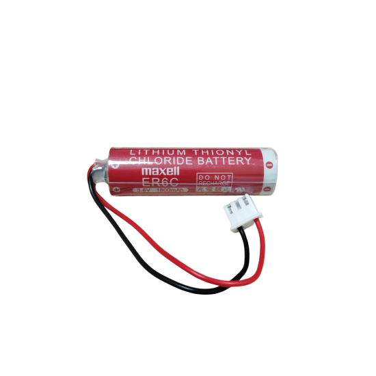Maxell ER6C 3.6V AA Size 3 PIN Lithium Pil SOKETLİ