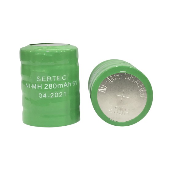 toptan-xml-dropshipping-6V Ni-Mh 280 Mah Buton Şarjlı Pil