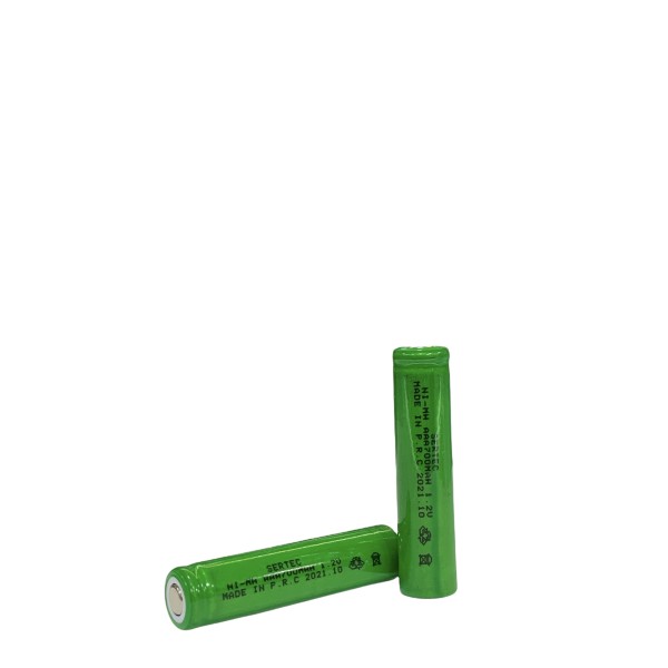 1.2V 700 Mah - AAA - Ni-MH Şarjlı Pil - (Başsız / Flat Head)