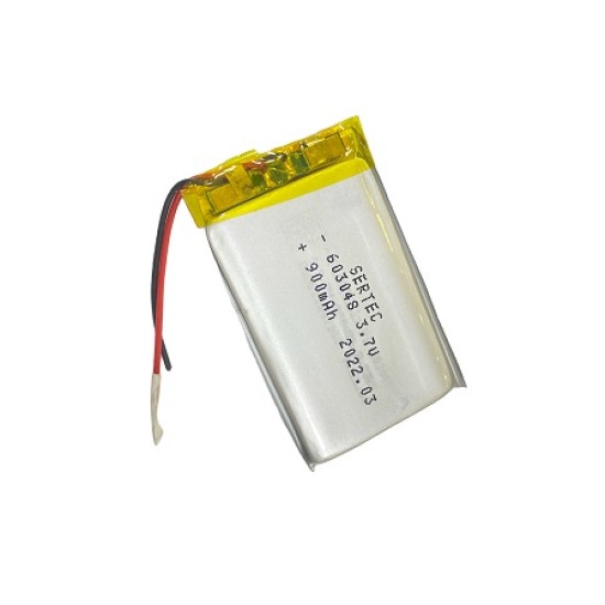 toptan-xml-dropshipping-603048 3.7V 900 MAh Li-Polymer Pil Devreli/1.5A