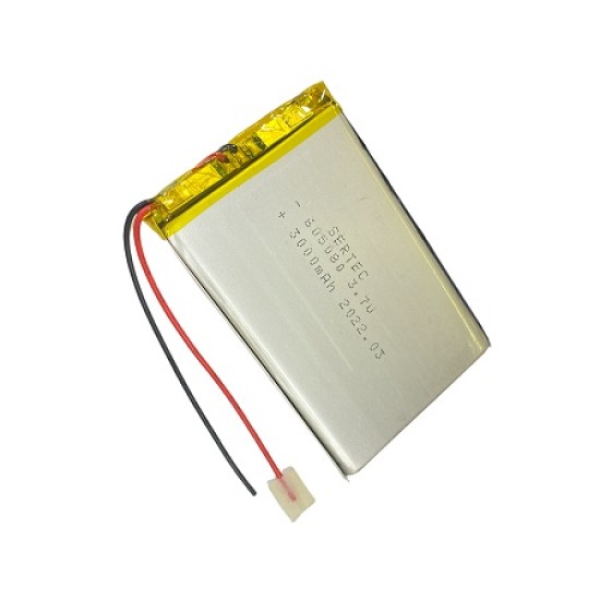 toptan-xml-dropshipping-605080 3.7V 3000 mAh Li-Polymer Pil Devreli/1.5A