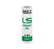 Saft LS 14500 3.6V  AA Size Lithium Pil Li-SOCI2