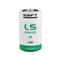 LS 33600 3.6V D Size Lithium Pil (Li-SOCI2)