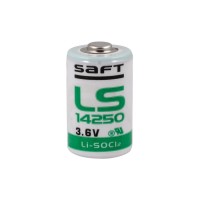 Saft LS 14250 3.6V 1/2 AA Size Lithium Pil (Li-SOCI2)