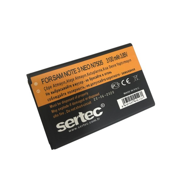 Samsung GALAXY NOTE 3 NEO / N7505 Uyumlu Batarya