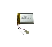 103040 3.7V 1200mAh Li-Polymer Pil (Devreli/1.5A)
