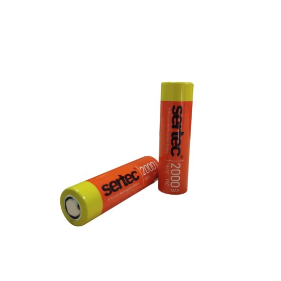 toptan-xml-dropshipping-18650 3.7V 2000 Mah 15C Li-Ion Şarjlı Pil