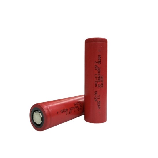 18650 3.7V 3200 Mah 3C Li-Ion Şarjlı Pil