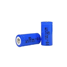 3.7V Li-ion 16340 - 700 mAh 1C Başlı Şarjlı Pil
