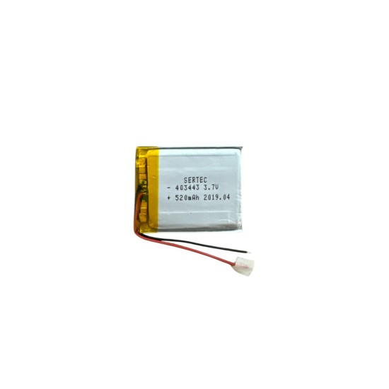 toptan-xml-dropshipping-403443 3.7V 520 MAh Li-Polymer Pil Devreli/1.5A