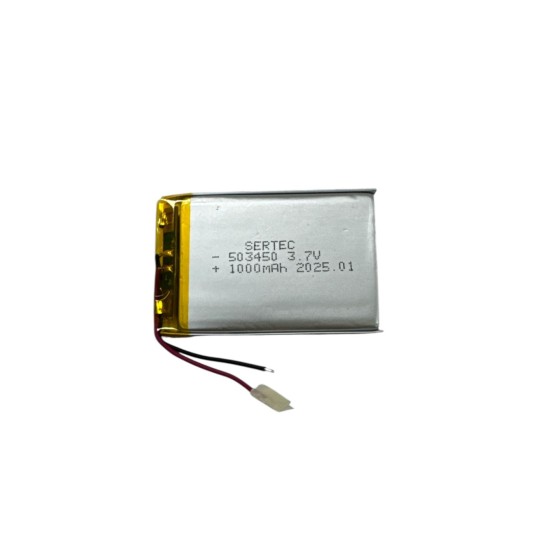 toptan-xml-dropshipping-503450 3.7V 1000 MAh Li-Polymer Pil Devreli/1.5A