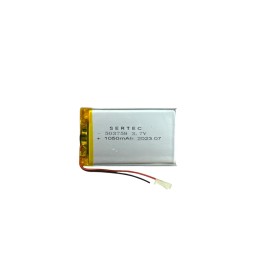 503759 3.7V 1200 MAh Li-Polymer Pil (Devreli/1.5A)
