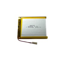 505060 3.7V 2000 mAh Li-Polymer Pil Devreli/1.5A