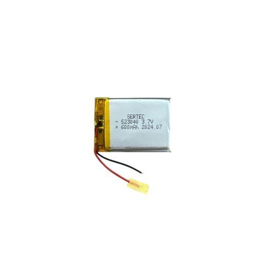 toptan-xml-dropshipping-523040 3.7V 600 MAh Li-Polymer Pil Devreli/1.5A