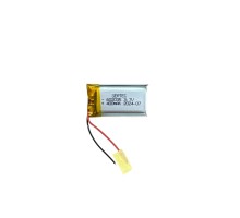 602035 3.7V 400mAh Li-Polymer Pil (Devreli/1.5A)