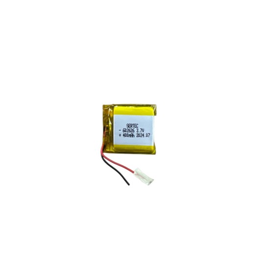 toptan-xml-dropshipping-602626 3.7V 400mAh Li-Polymer Pil Devreli/1.5A