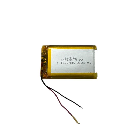 toptan-xml-dropshipping-803450 3.7V 1500mAh Li-Polymer Pil Devreli/1.5A