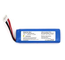 Flip 4 uyumlu 3.7v 3000 mah Soketli Batarya