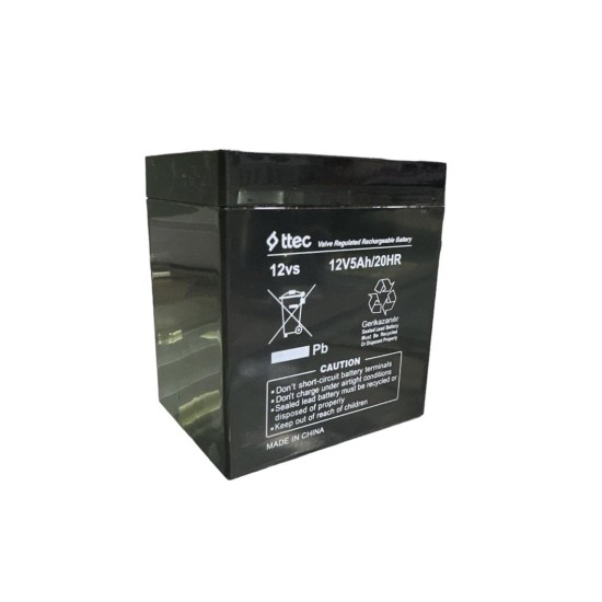 toptan-xml-dropshipping-12V 5 AH Kuru Bakımsız Akü