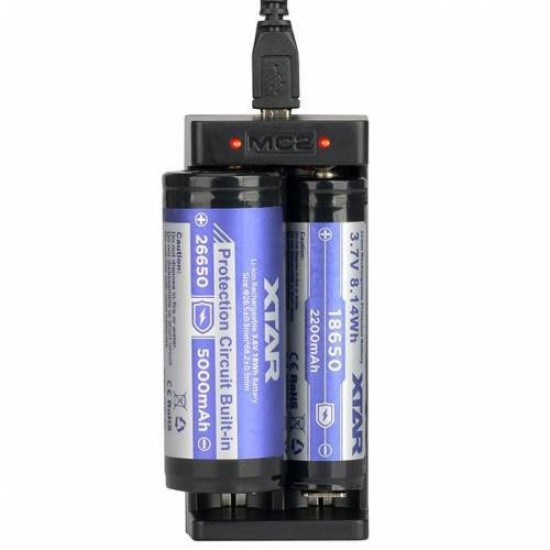 toptan-xml-dropshipping-MC2 İkili Li-ion Pil Şarj Cihazı