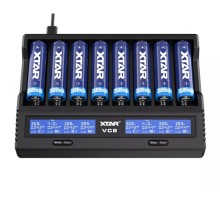 VC8 Sekizli Li-ion / NI-CD / NI-MH Pil Şarj Cihazı