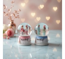 Love Story Işıklı Mini Kar Küresi