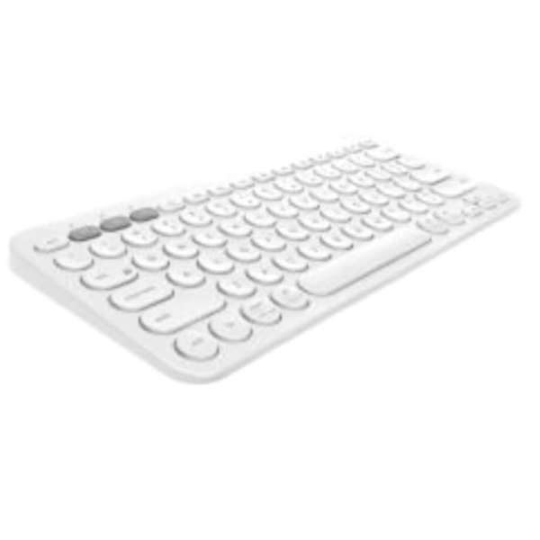 toptan-xml-dropshipping-ZR460 K380 Beyaz Bluetooth Klavye