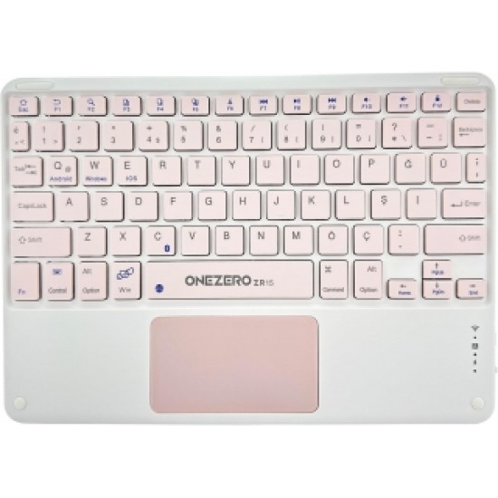 toptan-xml-dropshipping-R15K Pembe Bluetooth Klavye
