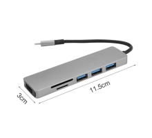 Airsky Hc74C 6 İn 1 Hdmı Çevirici