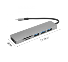 Airsky Hc74C 6 İn 1 Hdmı Çevirici