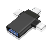 ZR172 Siyah T Otg Çoğaltıcı Aparat