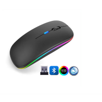 ZR215 Cba100 Rgb Siyah Şarjlı Mouse