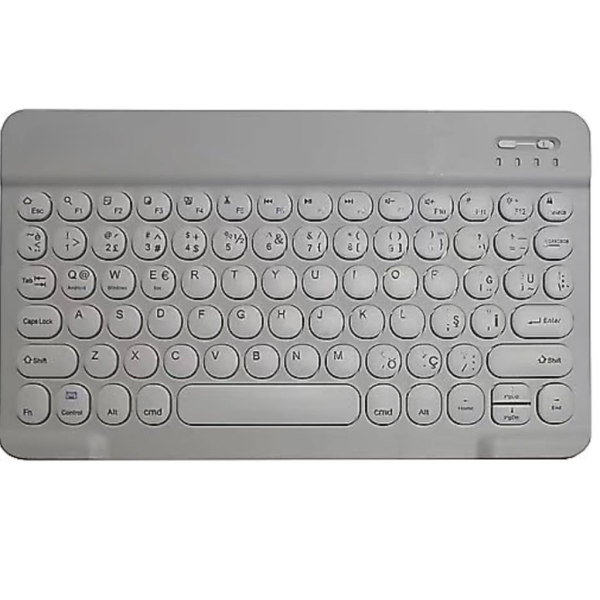 toptan-xml-dropshipping-ZR455 Beyaz Bluethooth Klavye