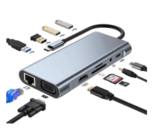 ZR44/A Type-C 11 İn 1 Gigabit Hdtv Çevirici