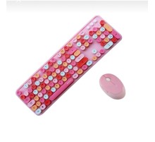 Mofii Zr513/P Sweet Pembe Klavye Mouse Set