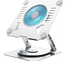 V5.1 360 Rotating Elektrikli Fanli Laptop Stand ZR524